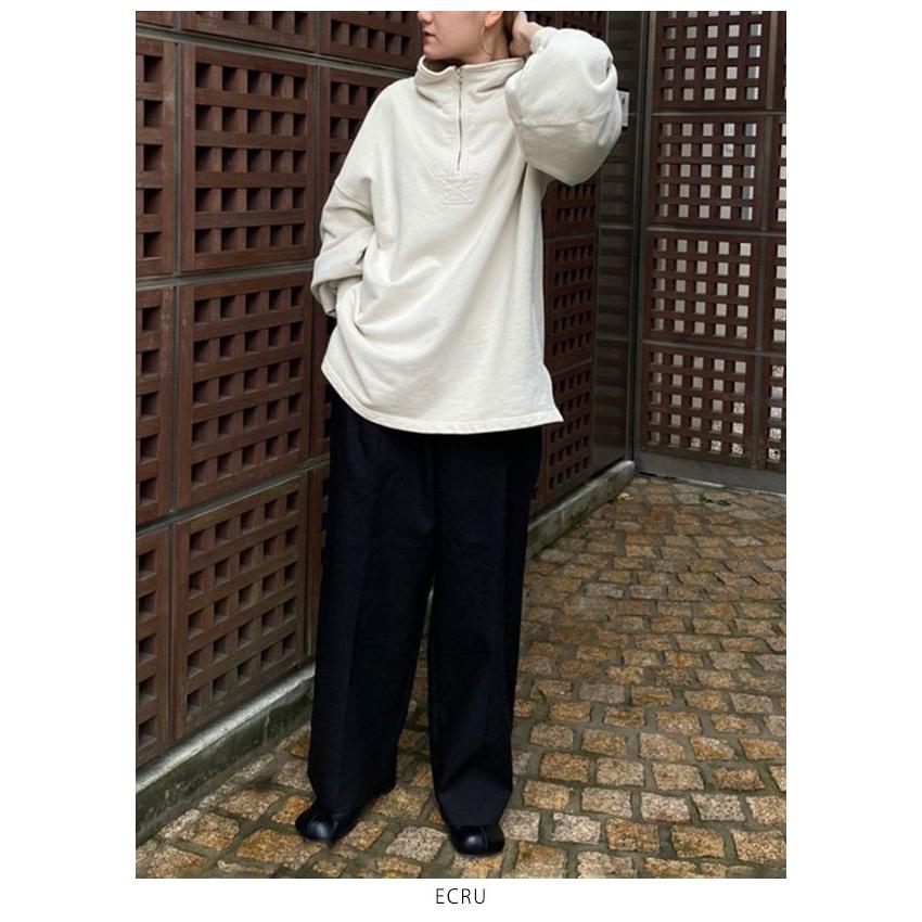 新品本物 Anorak Washed Sweat アノラックウォッシュドスエット キナリ