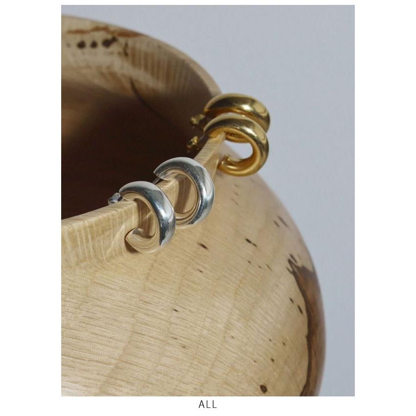 TODAYFUL トゥデイフル 2025winter Middle Hoop Pierce (Silver925