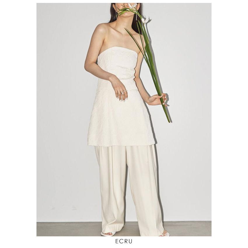 SALE TODAYFUL 2023spring.summer トゥデイフル Jacquard Bare Tunic