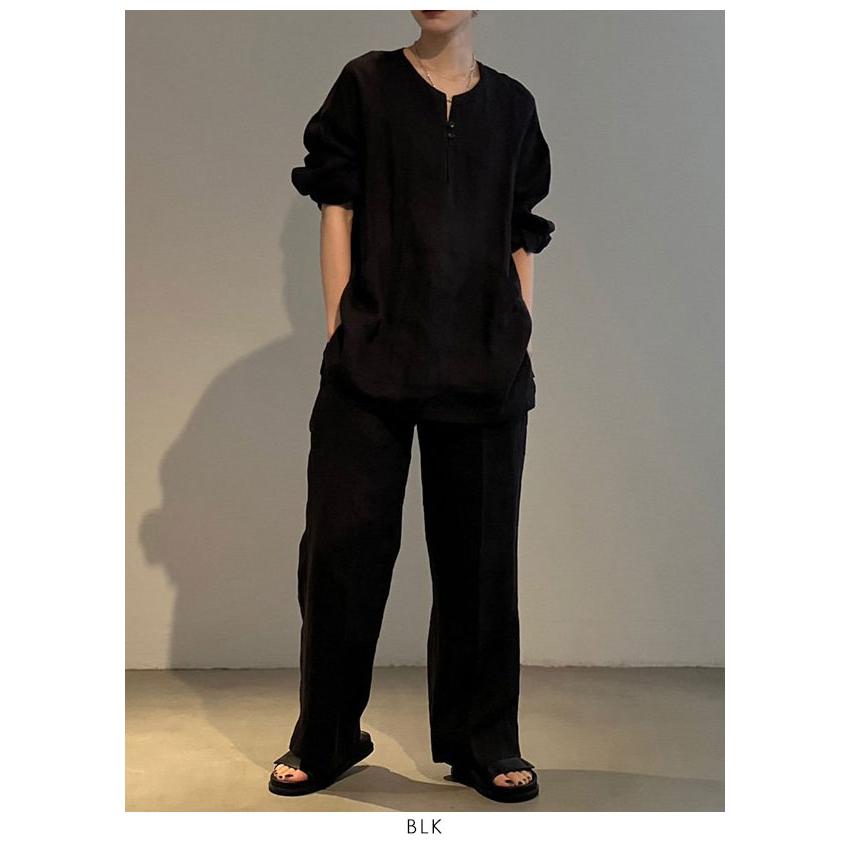 SALE TODAYFUL 2023spring.summer トゥデイフル Keyneck Linen Shirts