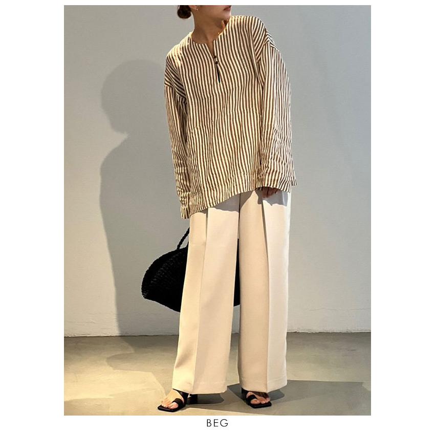 SALE TODAYFUL 2023spring.summer トゥデイフル Keyneck Linen Shirts