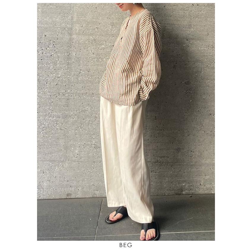 SALE TODAYFUL 2023spring.summer トゥデイフル Keyneck Linen Shirts