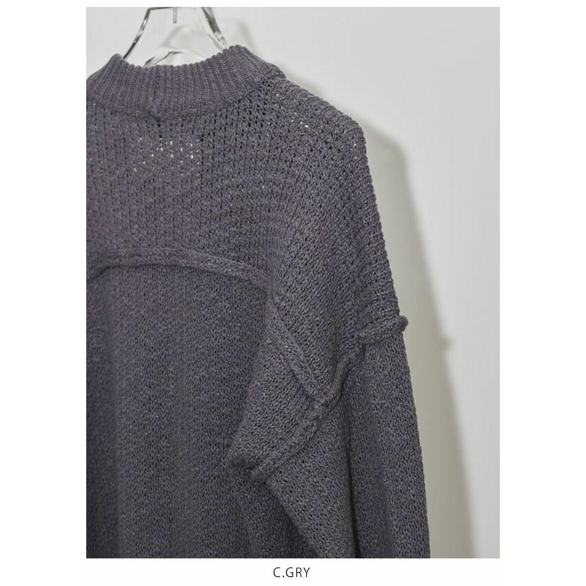 トゥデイフル TODAYFUL 2023spring.summer Cottonlinen Over Knit コットンリネンオーバーシャツ トップス セーター 長袖 ミドル 12310513 トゥデイフル TODAYFUL 2023spring.summer Cottonlinen Over Knit コットンリネンオーバーシャツ トップス セーター 長袖 ミドル 12310513