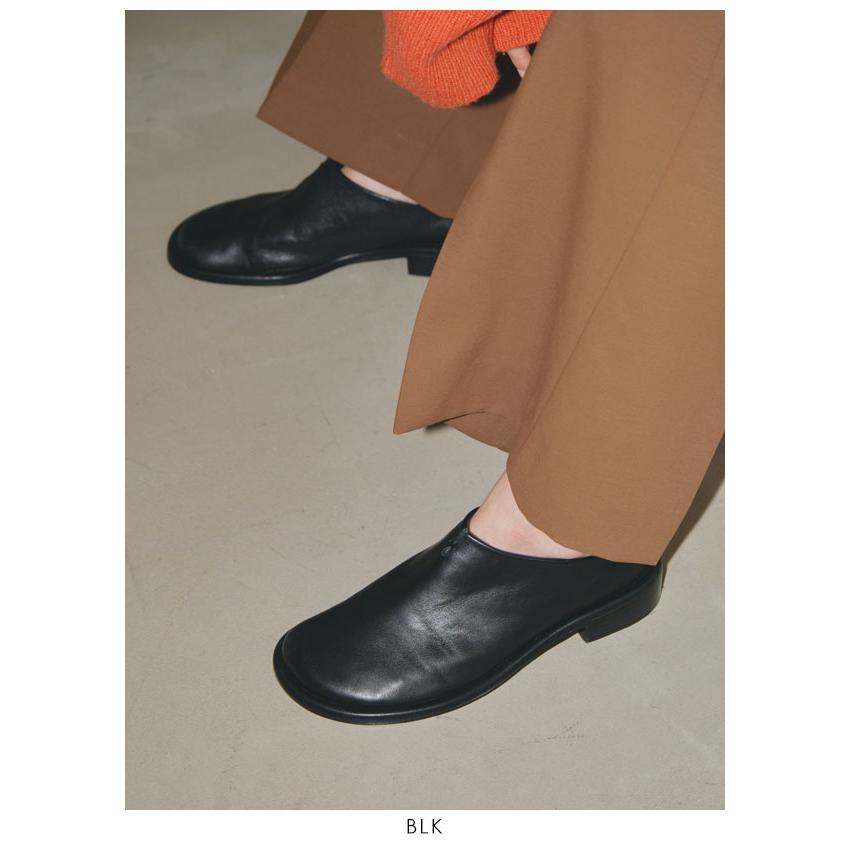 TODAYFUL 2023prefall トゥデイフル Slide Leather Shoes スライド 
