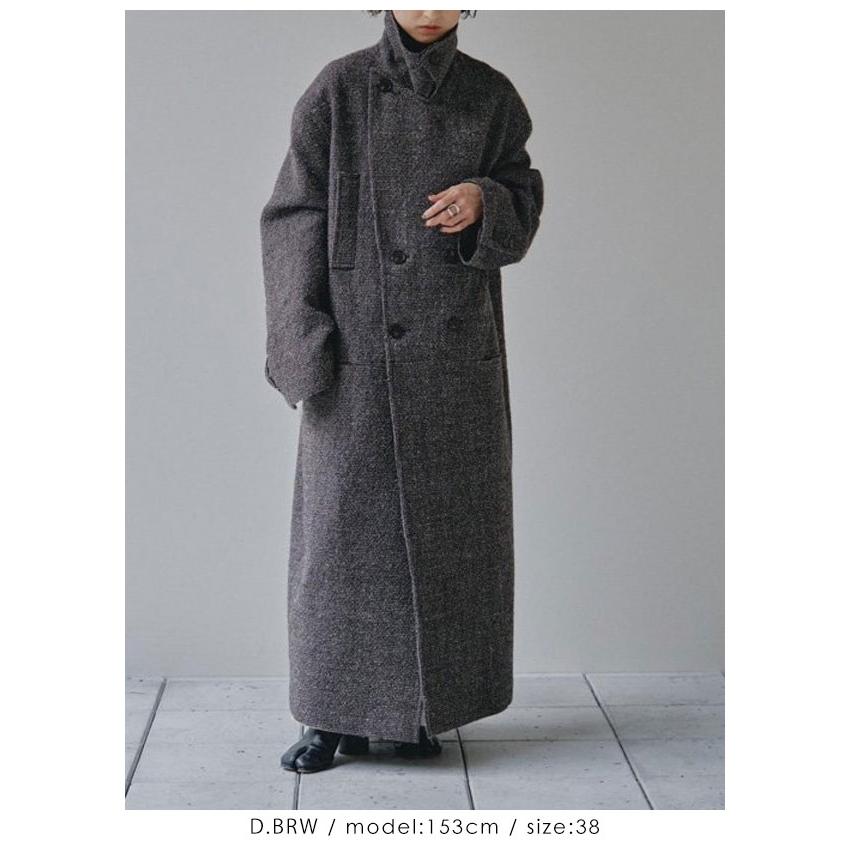 即納】 TODAYFUL トゥデイフル Doublecollar Tweed Coat 12320011 