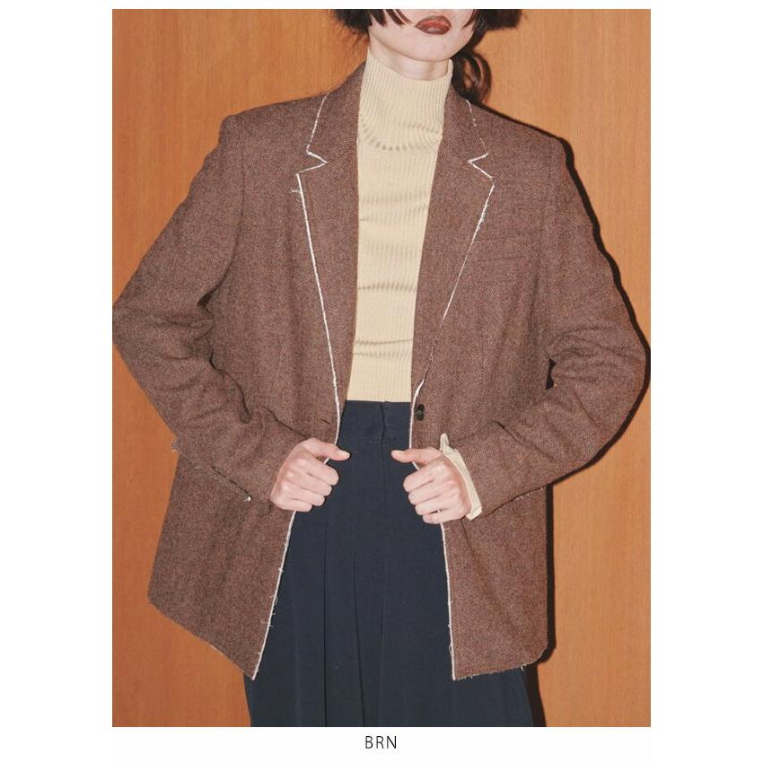 【TODAYFUL SALE 50%OFF】【即納】トゥデイフル TODAYFUL セール Cutoff Wool Jacket カットオフウールジャケット アウター ミドル丈 12320105 【TODAYFUL SALE 50%OFF】【即納】トゥデイフル TODAYFUL セール Cutoff Wool Jacket カットオフウールジャケット アウター ミドル丈 12320105