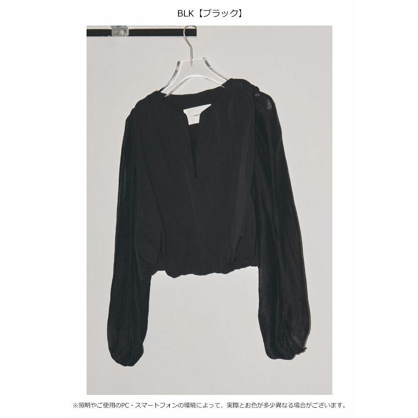 quui 2way gather blouse【black】 TODAYFUL 【即納】 トゥデイフル 2way Gather Blouse 12320401