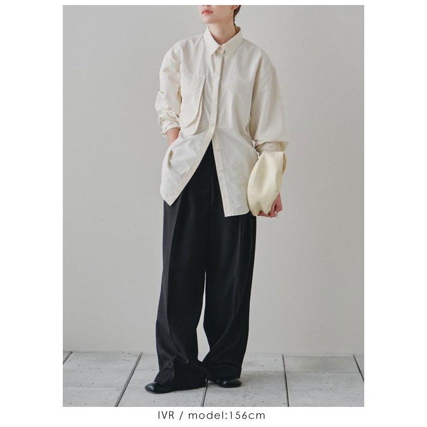 SALE TODAYFUL 2023winter トゥデイフル Asymmetry Pocket Shirts 