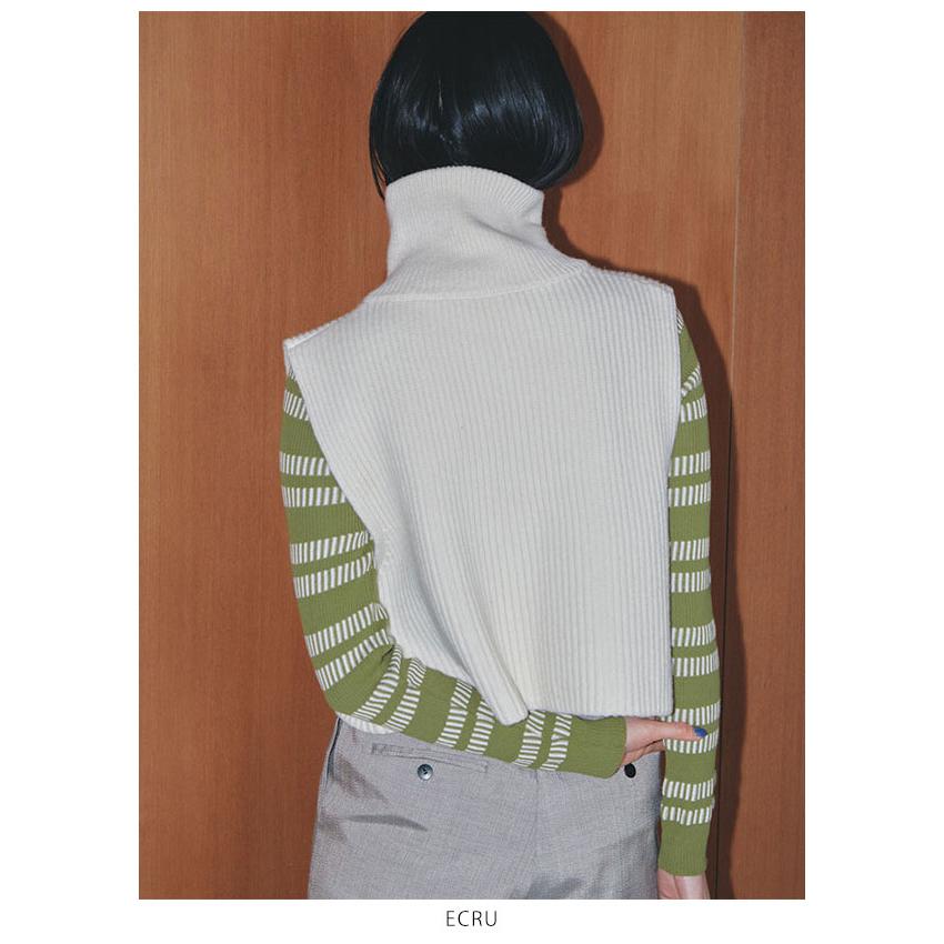 即納】 TODAYFUL トゥデイフル Halfzip Knit Vest 12320509 : 12320509 