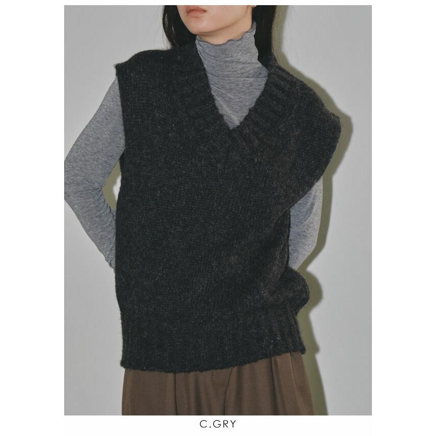 TODAYFUL トゥデイフル 2023prefall Mottle Yarn Knit Vest TODAYFUL トゥデイフル 2023prefall Mottle Yarn Knit Vest