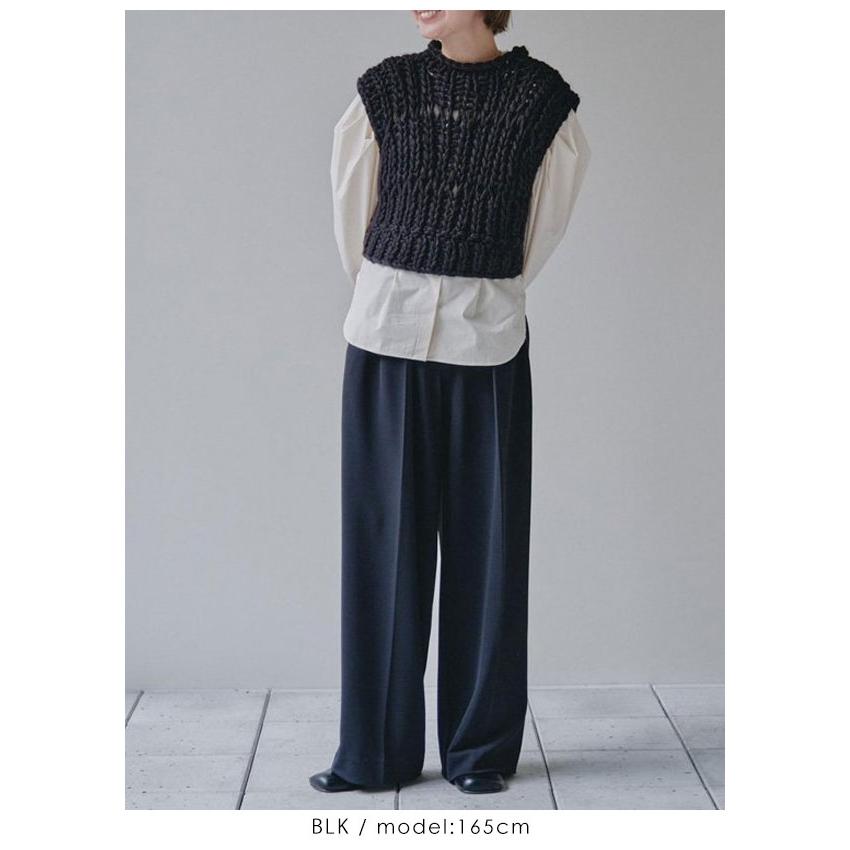 TODAYFUL 2023winter トゥデイフル Chunky Hand Knitvest チャンキー  