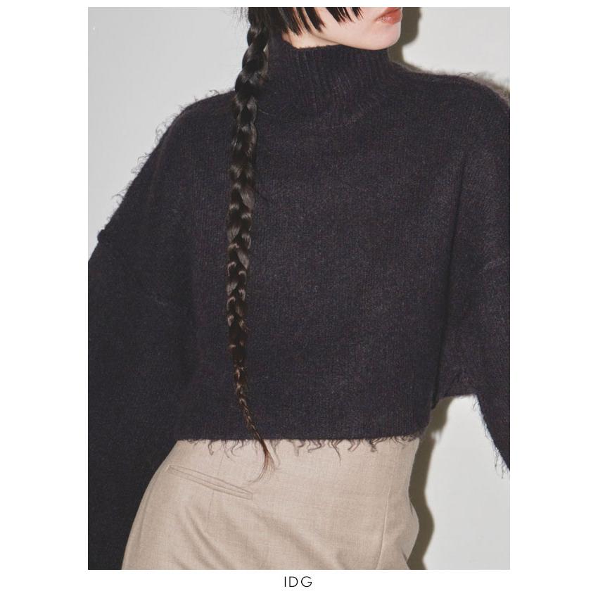 即納】 TODAYFUL トゥデイフル Brashed Short Turtleknit 12320525 