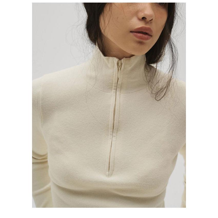 TODAYFUL トゥデイフル 2026springsummer トップス Halfzip Rib Knit
