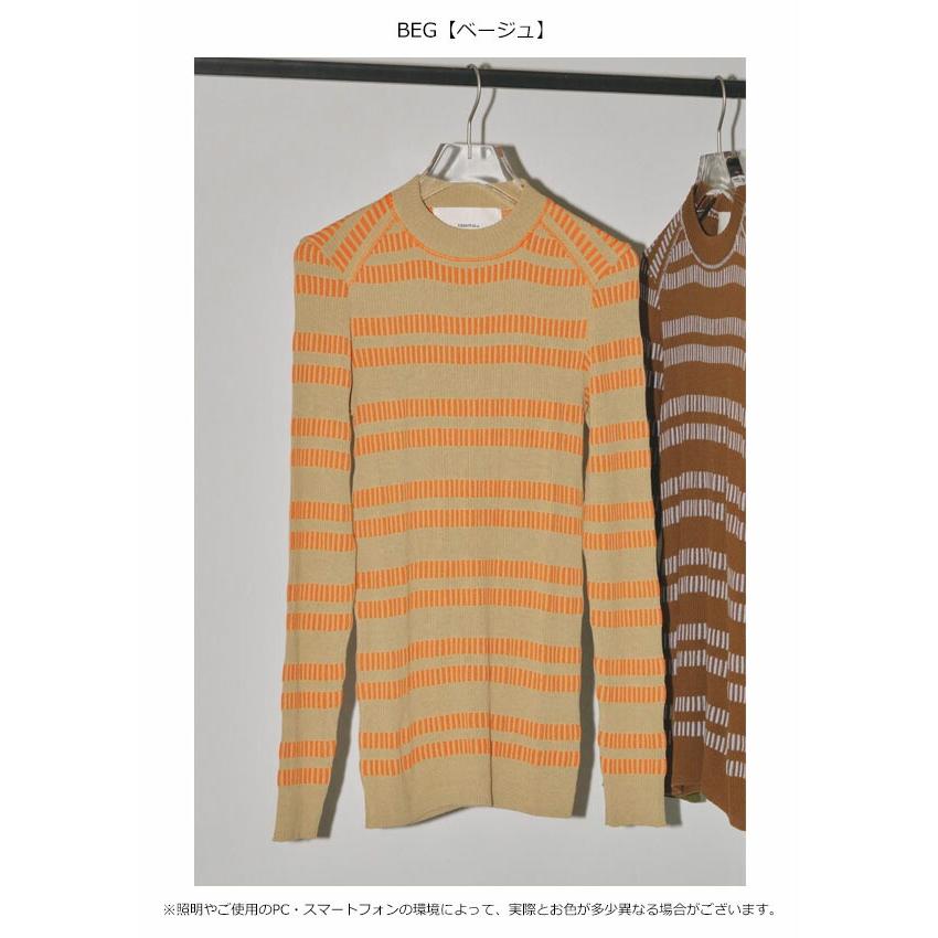 TODAYFUL 【即納】 トゥデイフル Border Crewneck Tops 12320607