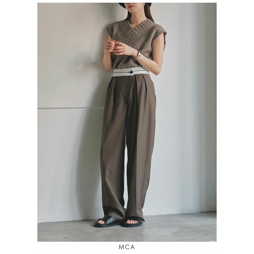 TODAYFUL 【即納】 トゥデイフル Front Slanting Trousers 12320704