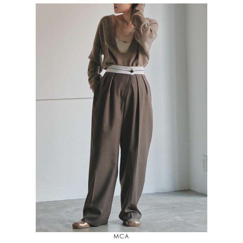 TODAYFUL 【即納】 トゥデイフル Front Slanting Trousers 12320704