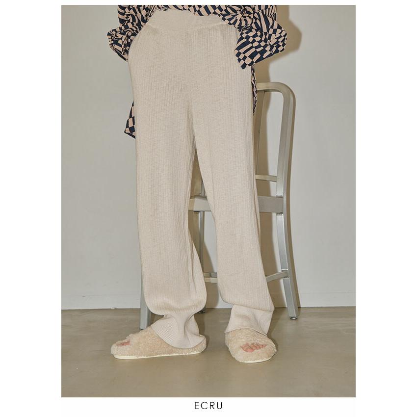TODAYFUL トゥデイフル Easy Rib Knit Pants 12320708 : select TODAYFUL トゥデイフル Easy Rib Knit Pants 12320708 : select