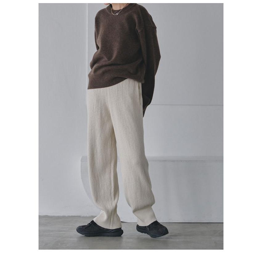 SALE❗️TODAYFUL Easy Rib Knit Pants 36 TODAYFUL 【即納】 トゥデイフル Easy Rib Knit Pants 12320708