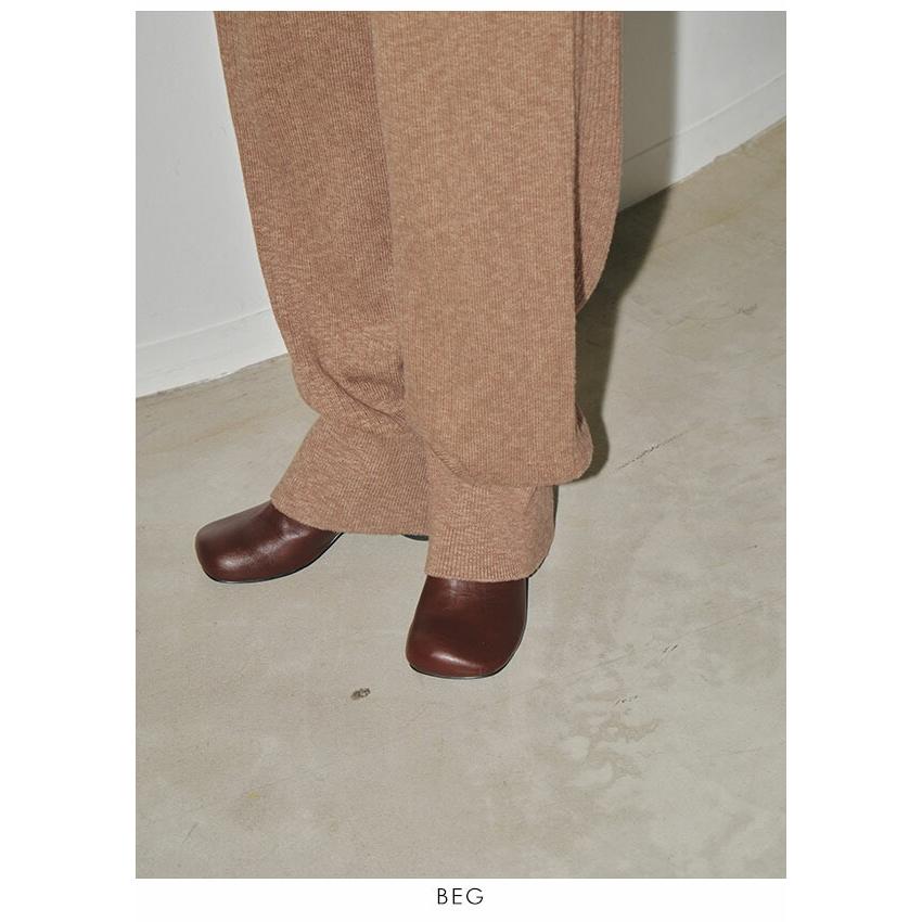 TODAYFUL 【即納】 トゥデイフル Easy Rib Knit Pants 12320708