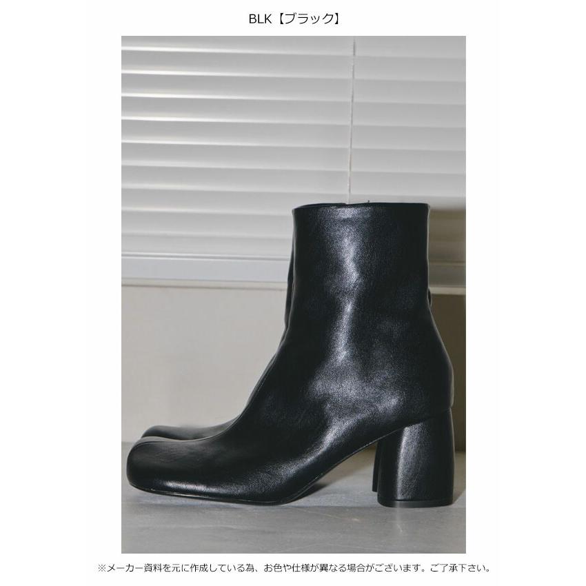 TODAYFUL スクエアショートブーツ 38ブラック TODAYFUL トゥデイフル Square Short Boots スクエアショート