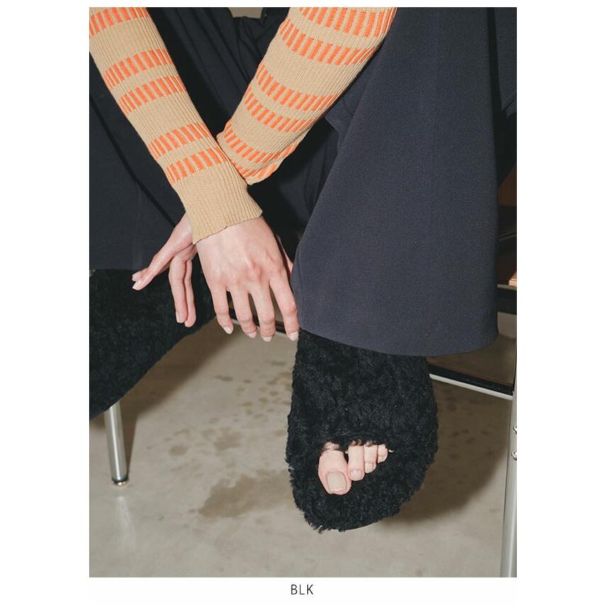 TODAYFUL トゥデイフル Boa Slide Sandals 12321009 : select TODAYFUL トゥデイフル Boa Slide Sandals 12321009 : select
