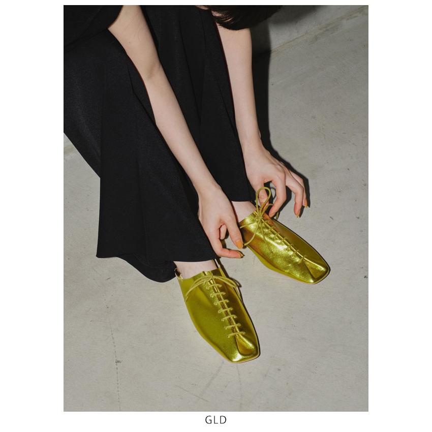 即納】 TODAYFUL 2024springsummer トゥデイフル Laceup Leather Shoes 