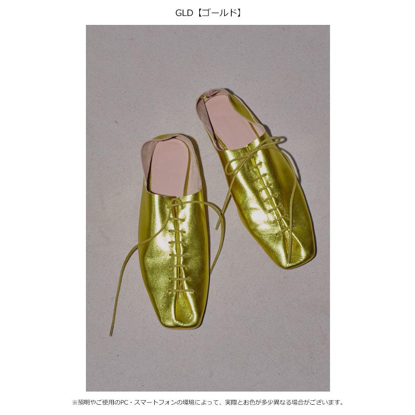 SALE TODAYFUL 2024springsummer トゥデイフル Laceup Leather Shoes レースアップレザーシューズ 靴 革｜doubleheart｜04