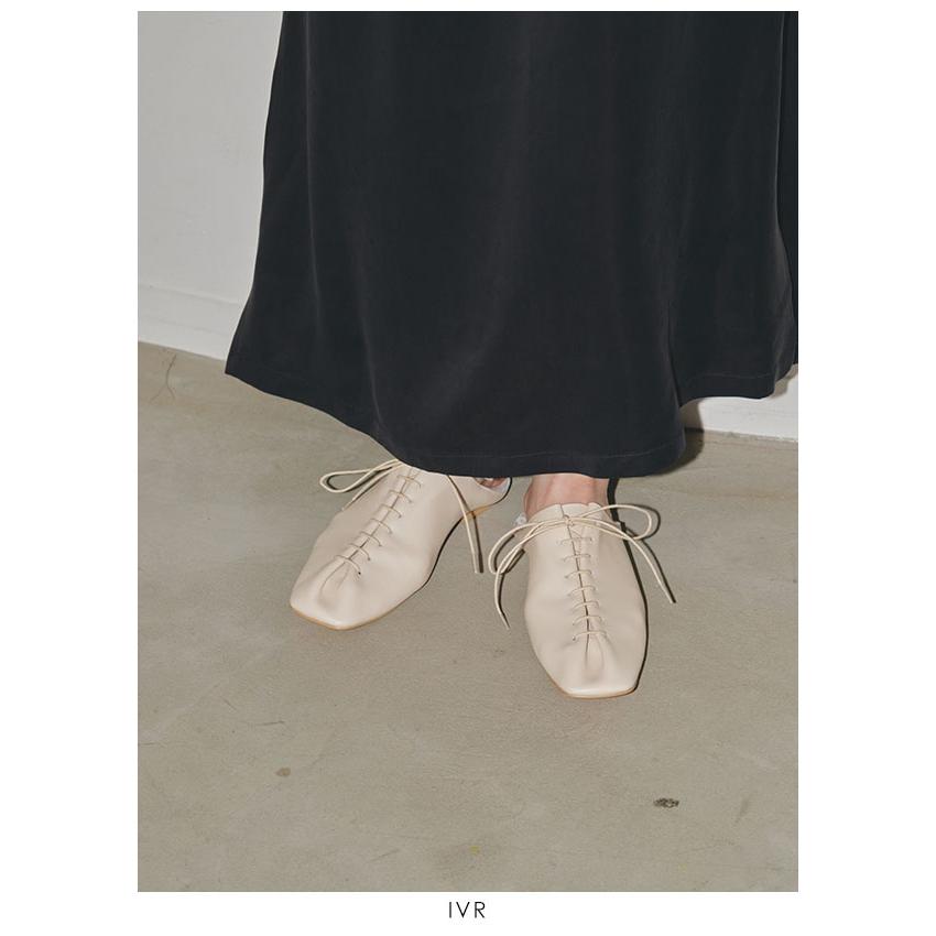 即納】 TODAYFUL 2024springsummer トゥデイフル Laceup Leather Shoes 
