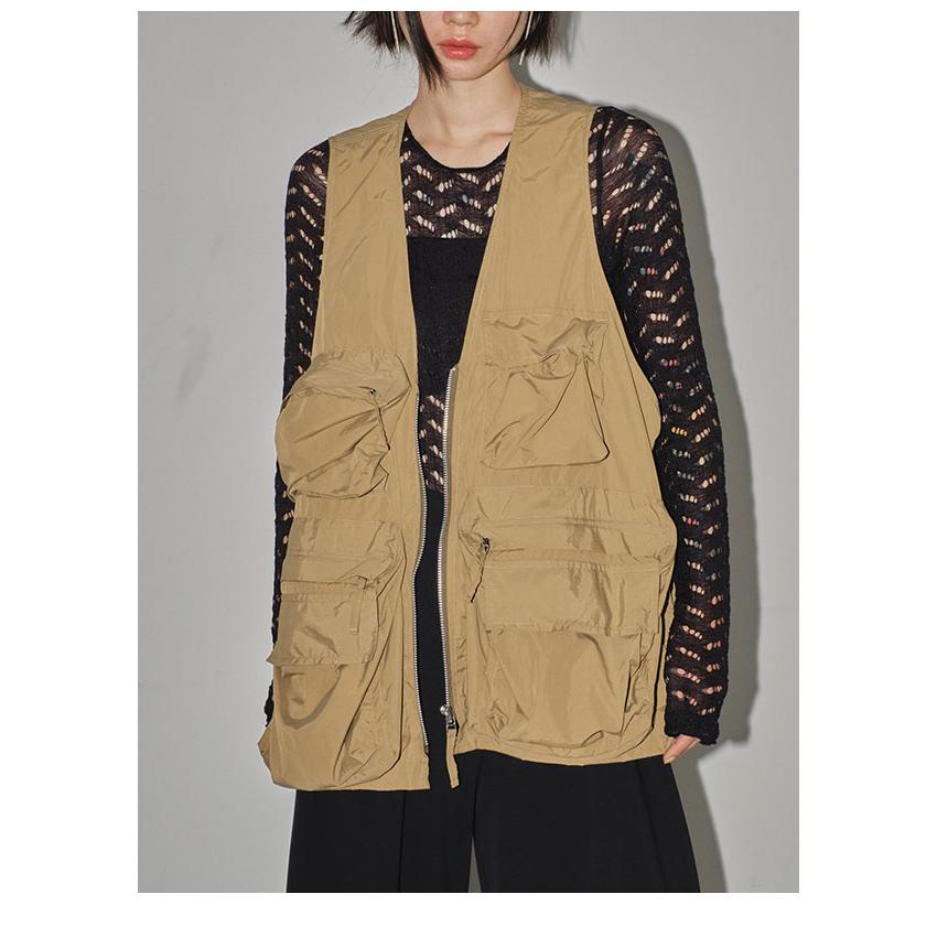 TODAYFUL トゥデイフル Nylon Pocket Vest 12410104 : 12410104 