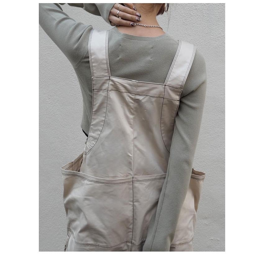 TODAYFUL トゥデイフル Frontzip Cotton Salopette 12410302 TODAYFUL トゥデイフル Frontzip Cotton Salopette 12410302