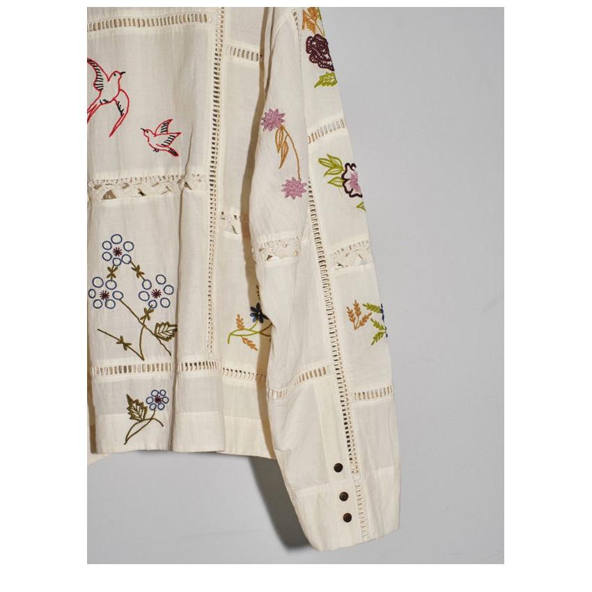 TODAYFUL ☆ Embroidery Patchwork Shirts