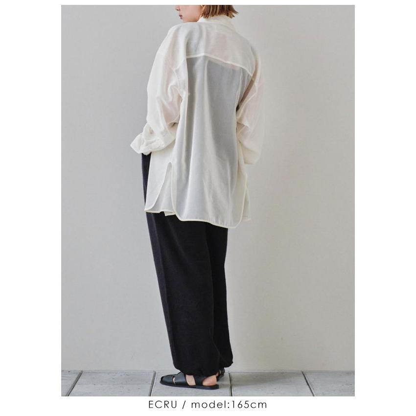即納】 TODAYFUL トゥデイフル Organdy Over Shirts 12410410 