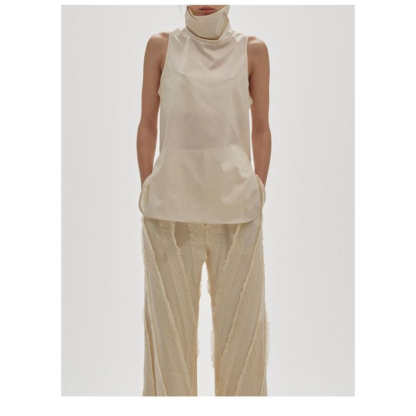 新品todayful Sheer Turtle Tops アイボリー