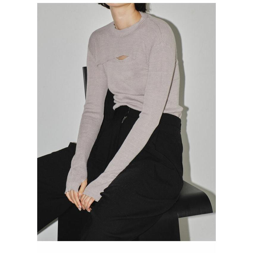 TODAYFUL 【即納】 トゥデイフル Layered Linen Knit 12410502