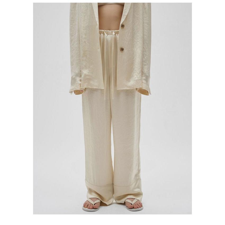 TODAYFUL トゥデイフル 2026springsummer ボトムス Satin Easy Pants
