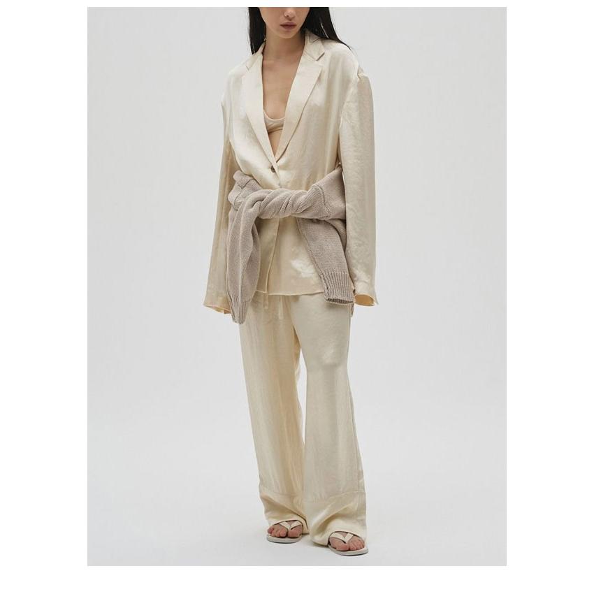 TODAYFUL トゥデイフル 2026springsummer ボトムス Satin Easy Pants 3