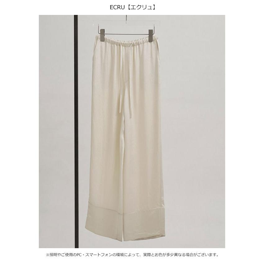 TODAYFUL トゥデイフル 2026springsummer ボトムス Satin Easy Pants 3