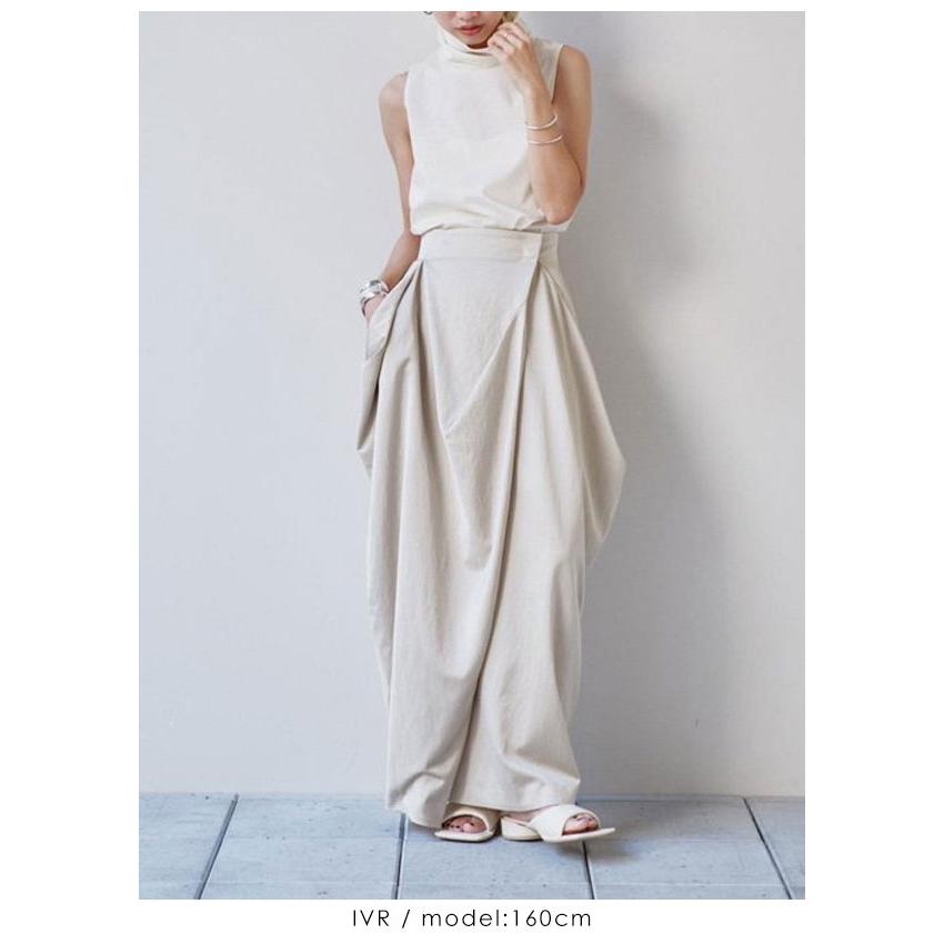 即納】 TODAYFUL 2024springsummer トゥデイフル ボトムス Satin Drape  