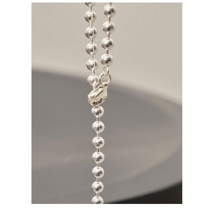 TODAYFUL トゥデイフル Long Ballchain Necklace (Silver925) 12410903｜doubleheart｜05