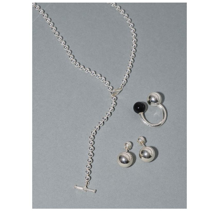 TODAYFUL トゥデイフル Long Ballchain Necklace (Silver925) 12410903｜doubleheart｜09