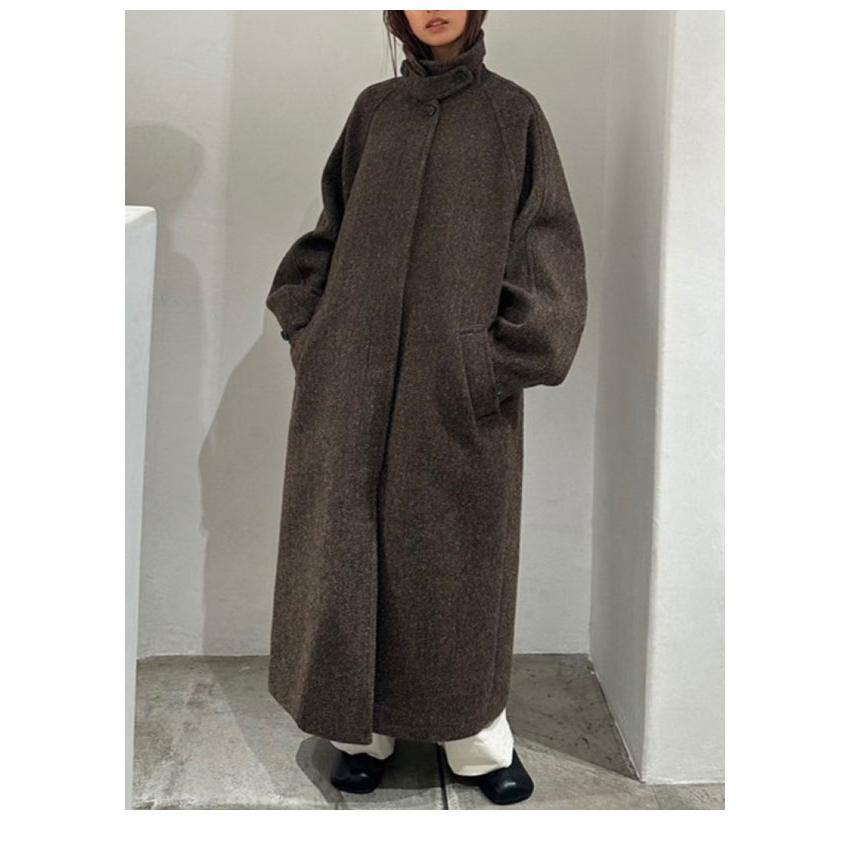 ジャケット・アウター TODAYFUL / Mixwool Raglan Coat TODAYFUL（トゥデイフル）の「TODAYFUL Mixwool Raglan Coat