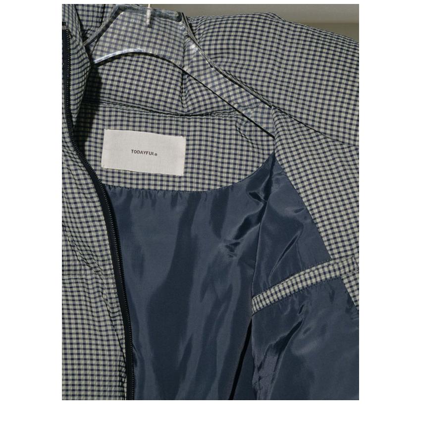 TODAYFUL トゥデイフル 2025winter アウター Check Dawn Jacket