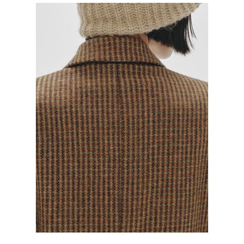 TODAYFUL トゥデイフル 2025prefall アウター Wool100% Check TODAYFUL トゥデイフル 2025prefall アウター Wool100% Check