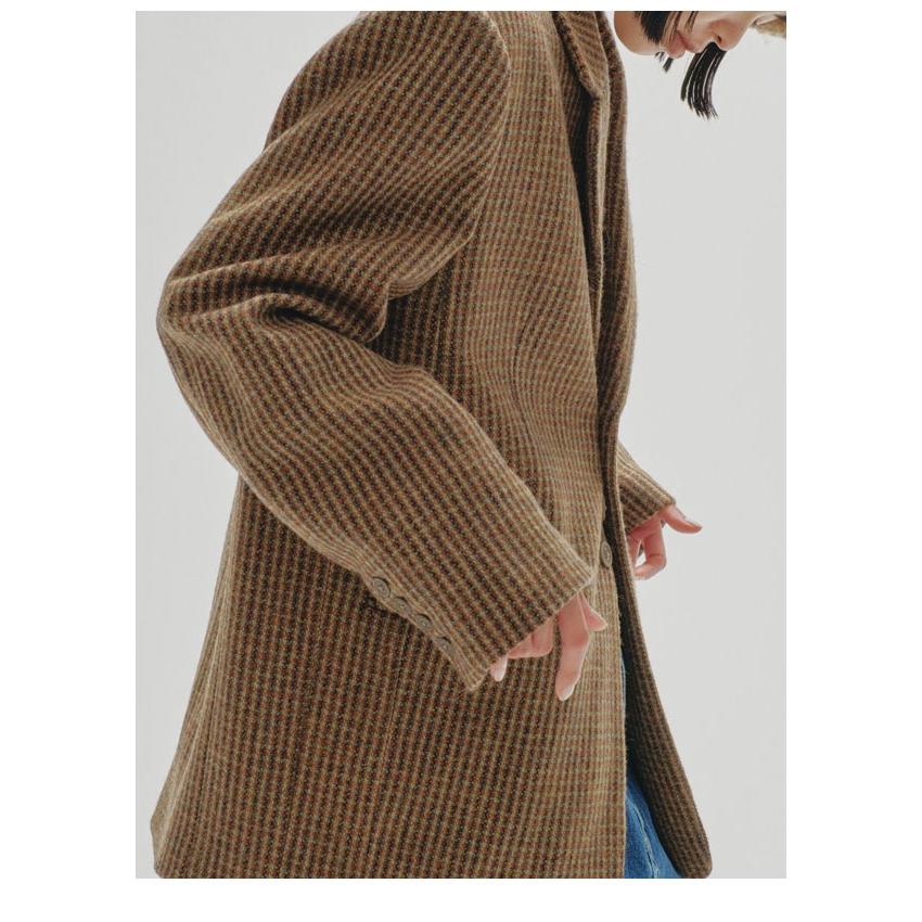 トゥデイフル TODAYFUL 2025prefall アウター Wool100% Check Jacket 9月上旬〜下旬予約 ウール100%チェックジャケット トゥデイフル TODAYFUL 2025prefall アウター Wool100% Check Jacket 9月上旬〜下旬予約 ウール100%チェックジャケット