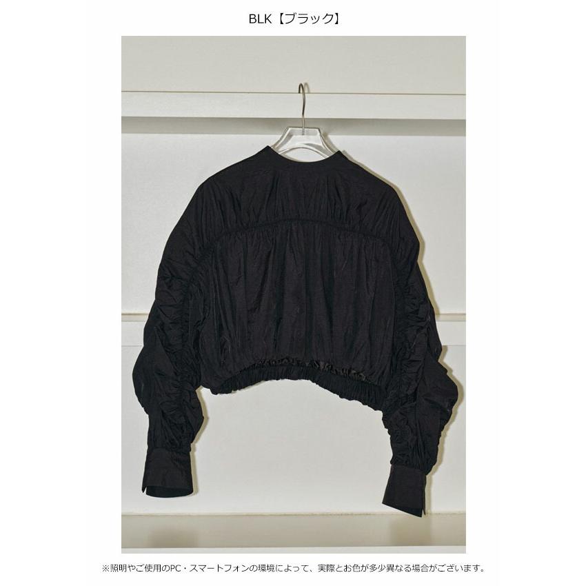 TODAYFULトゥデイフル チュールリブブラウス トップス TODAYFUL（トゥデイフル）の「Volume Sleeve Cotton Blouse