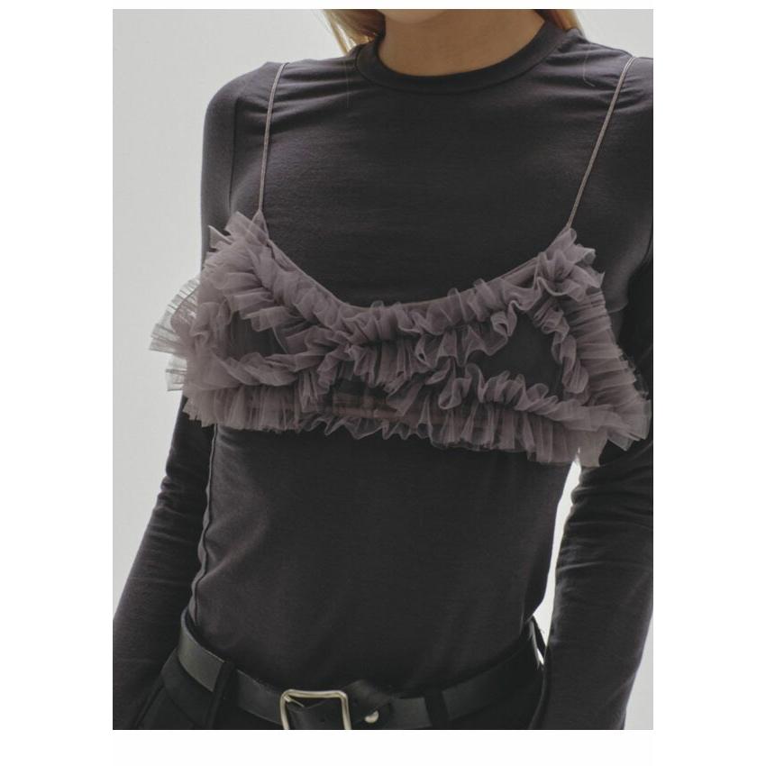 TODAYFUL 2024springsummer トゥデイフル Frill Tulle Bustier TODAYFUL 2024springsummer トゥデイフル Frill Tulle Bustier