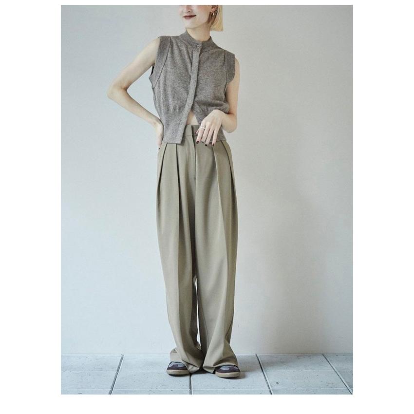 【24AW】todayful ニット ベスト TODAYFUL 「TODAYFUL」 ニットベスト FREE アイボリー レディース