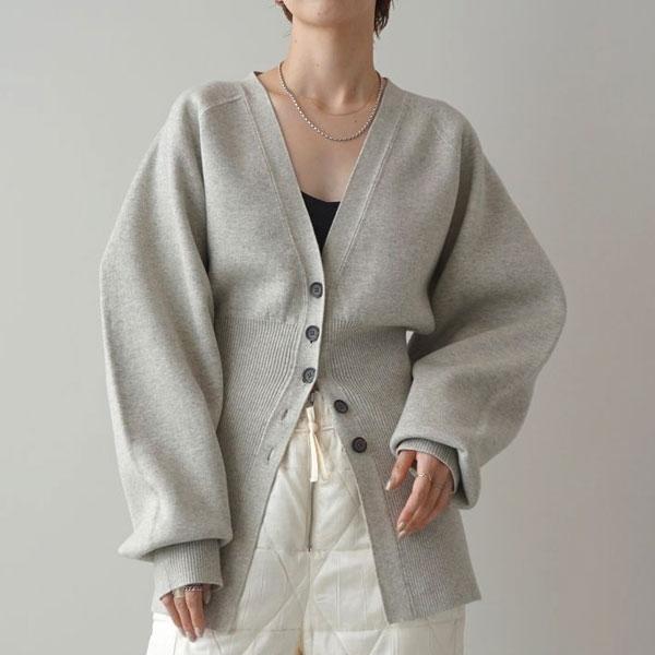 TODAYFUL トゥデイフル 2024winter トップス Waistshape Knit Cardigan