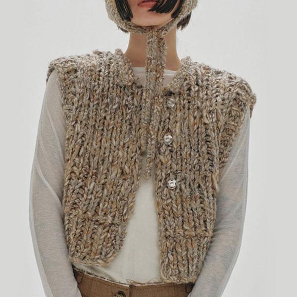 TODAYFUL トゥデイフル 2024winter トップス Mix Handknit Vest
