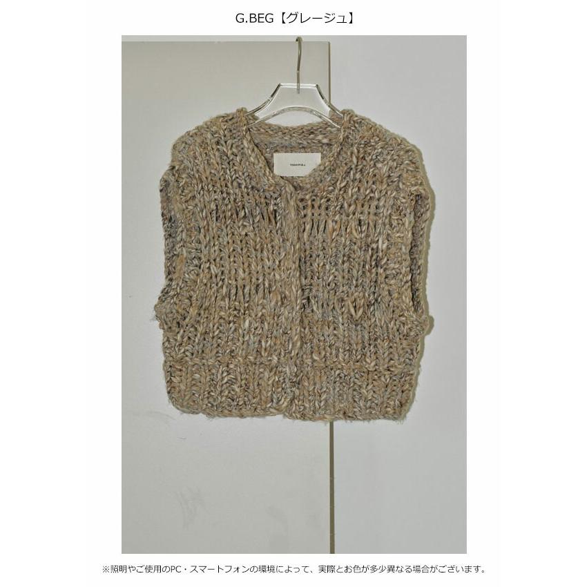TODAYFUL トゥデイフル 2024winter トップス Mix Handknit Vest TODAYFUL トゥデイフル 2024winter トップス Mix Handknit Vest